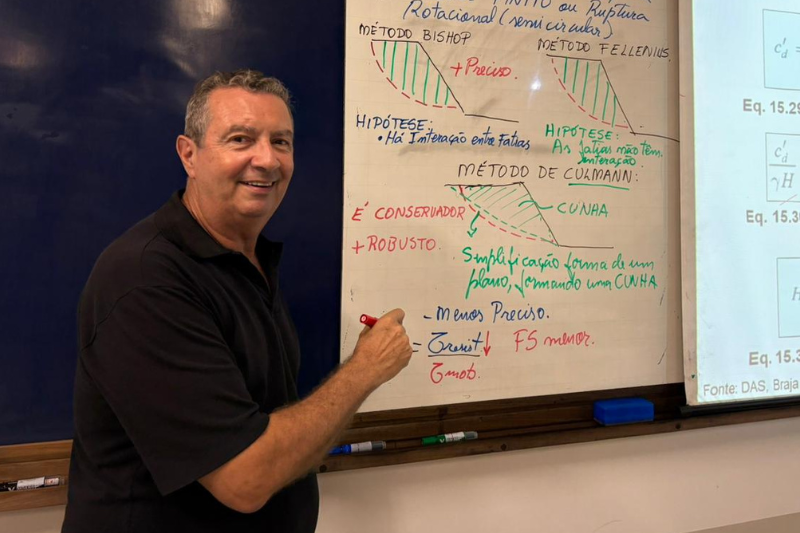 Entrevista realizada com o professor Jossias sobre Gestão de Risco